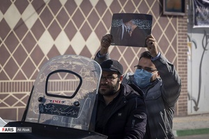 پیکر مطهر شهیدان گمنام دوران دفاع مقدس هم‌زمان با اولین سالروز شهادت سردار حاج «قاسم سلیمانی» در استان سمنان تشییع می‌شود