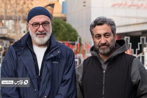 فرهاد قائمیان بازیگر در حاشیه چهارمین روز جشنواره تئاتر فجر / فاطمه خادمی باشگاه خبرنگاران توانا
