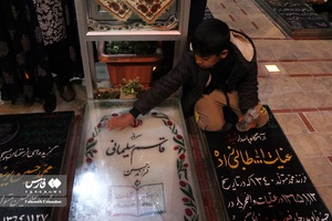 شب قدر کرمانی‌ها در جوار مزار «حاج قاسم» 