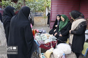 عرضه محصولات صنایع دستی شهرستان کوثر در دومین جشنواره هیوا(به)گیوی