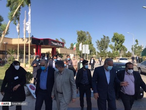 بازدید ایرج حریرچی از  بیمارستان‌های سیستان و بلوچستان