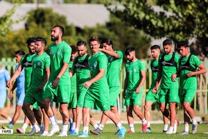 گزارش تصویری تمرین شاگردان استراماچونی با حال و هوای دربی