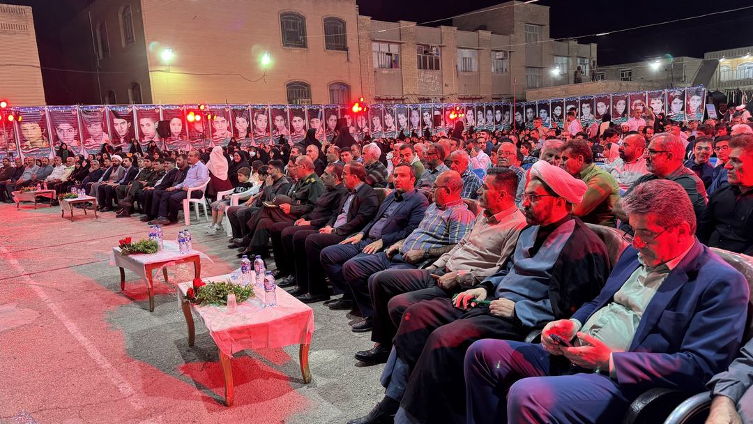 برگزاری چهل و سومین یادواره ۷۴ لاله گلگون کفن مدرسه شهید پیروز بهبهان
