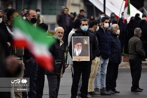 مراسم راهپیمایی خودرویی و موتوری یوم الله 22 بهمن گرگان