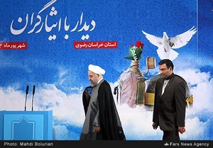 دیدار رئیس جمهور با ایثارگران مشهد