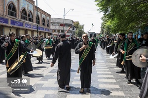 عزاداری ظهر تاسوعا در حسینیه کربلایی ها
