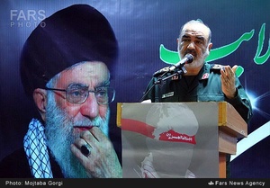 سخنرانی سردار حسین سلامی در همایش میثاق صالحین در بیرجند