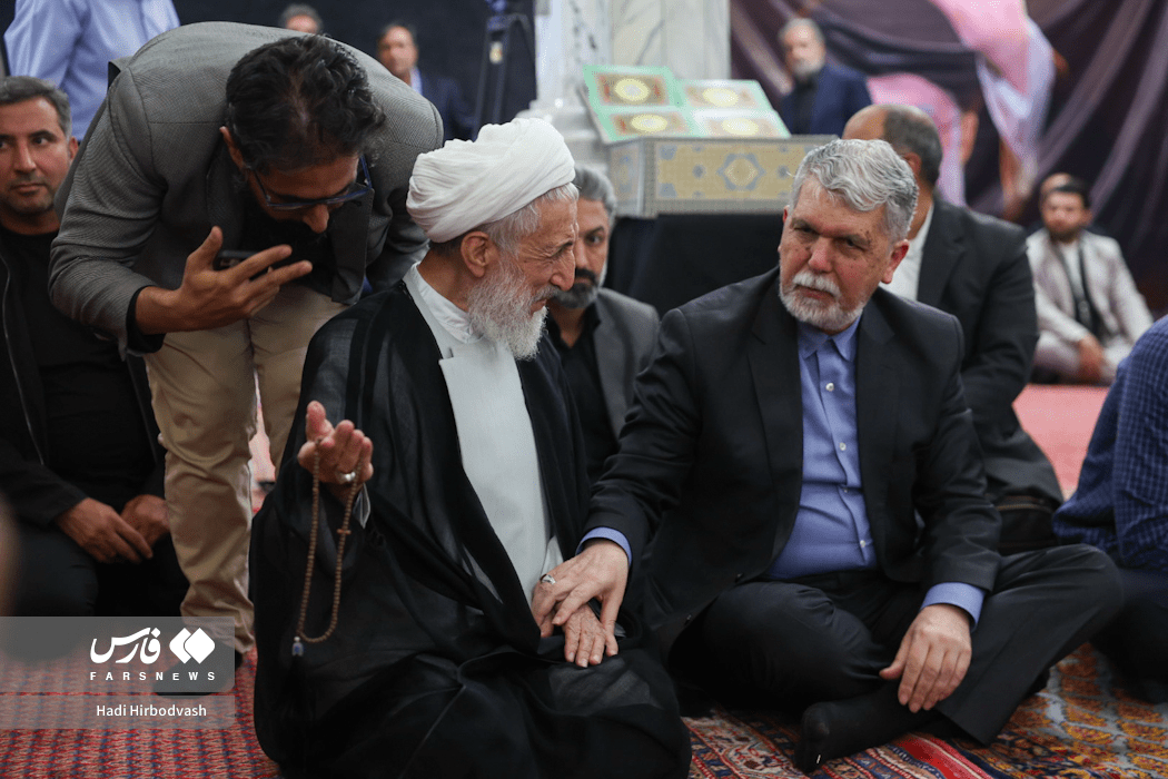 مراسم ختم آیت‌الله «شبیری زنجانی»