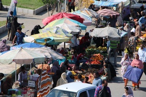 رونق پنجشنبه بازار میناب