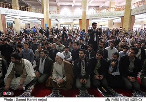 مراسم عمامه گذاری در دانشگاه امام صادق(ع)