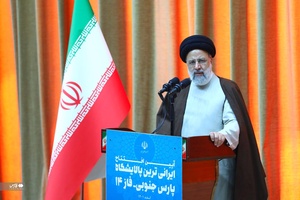 افتتاح فاز 14 پارس جنوبی با حضور رییس جمهور