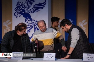 نشست فیلم «خورشید» در جشنواره فیلم فجر