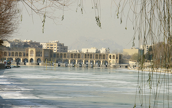 اصفهان سرد سردی هوا زمستان
