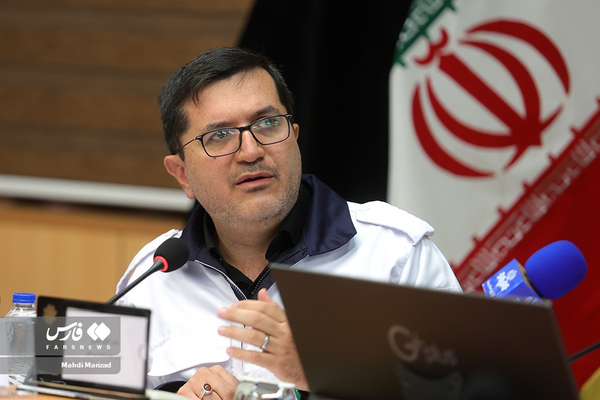علی نصیری رئیس سازمان پیشگیری و مدیریت بحران شهر تهران