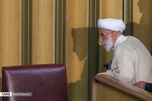 حضور آیت الله جنتی دبیر شورای نگهبان  در  مراسم گرامیداشت سالگرد تاسیس این شورا