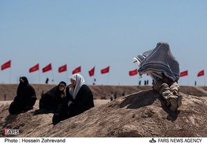 راهیان نور در منطقه عملیاتی طلائیه