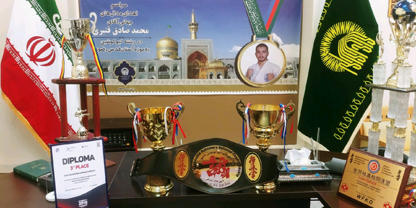 اهدای مدال