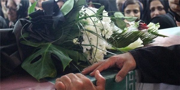 شهید ایرج ابراهیم پور در آستانه