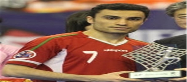 علی اصغر حسن‌زاده ستاره فوتسال استان قم
