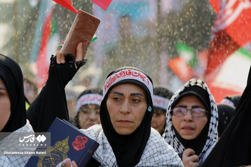 شیرزنان مازندرانی در رزمایش جان فدایان