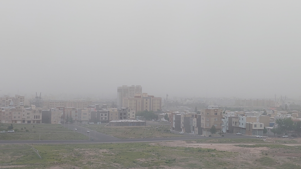 آلودگی هوا زنجان گرد و غبار 