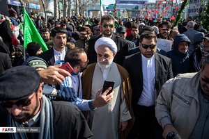 حضور شخصیت ها در راهپیمایی ۲۲ بهمن