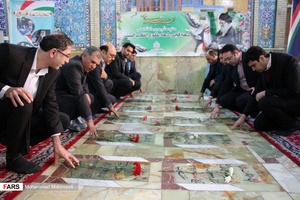 ادای احترام مدیران سمنان به آستان مقدس امام‌زاده یحیی (ع)