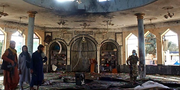 حمله داعش به مسجد شیعیان