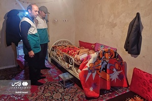 توزیع بسته های یلدایی در بین نیازمندان شهرستان اهر  در دورافتاده ترین قشلاقات