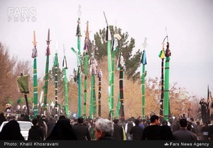 آیین عزاداری عاشورای حسینی در مزینان سبزوار