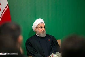نشست خبری رئیس‌جمهور با اصحاب رسانه در یزد