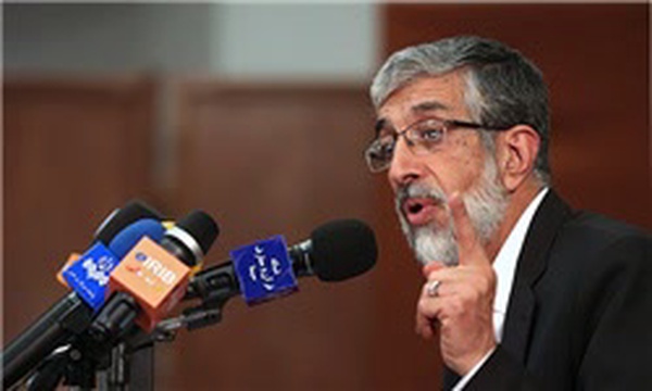 نشست انتخاباتی غلامعلی حداد عادل در مسجد امام جعفرصادق