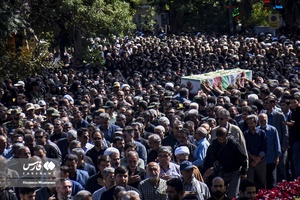 تشییع پیکر شهید حادثه تروریستی جاده خاش - تفتان