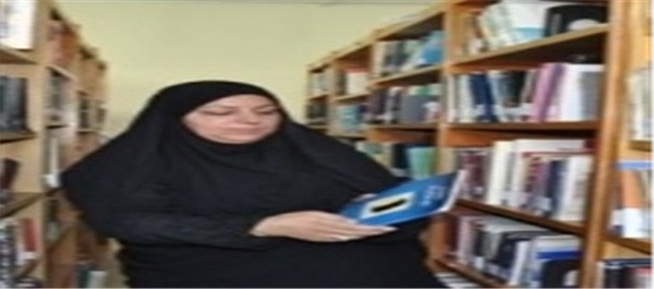طاهره خزاعی رئیس اداره کتابخانه های درمیان- خراسان جنوبی