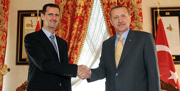 اردوغان و اسد