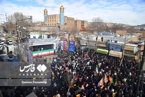 راهپیمایی ۲۲ بهمن ۱۴۰۱ در سنندج