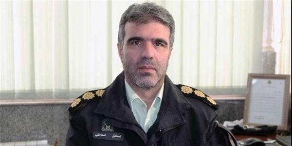 اسماعیل اسماعیلی معاون عملیات فرماندهی انتظامی زنجان