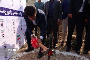 مهدی تاج در مجمع انتخابات هیات فوتبال مازندران و کلنگ زنی ساختمان هیات