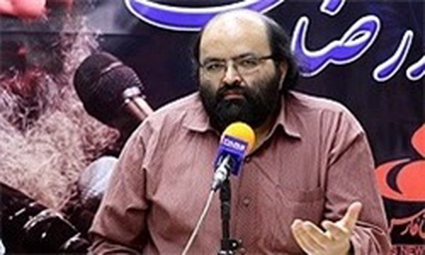 علی محمد مودب در مراسم بزرگداشت محمدرضا آقاسی در خبرگزاری فارس