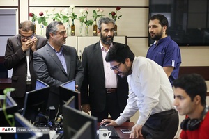 حضور احمد ابوالقاسمی  مدیر رادیو قرآن در خبرگزاری فارس