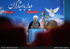 دیدار رئیس جمهور با ایثارگران مشهد