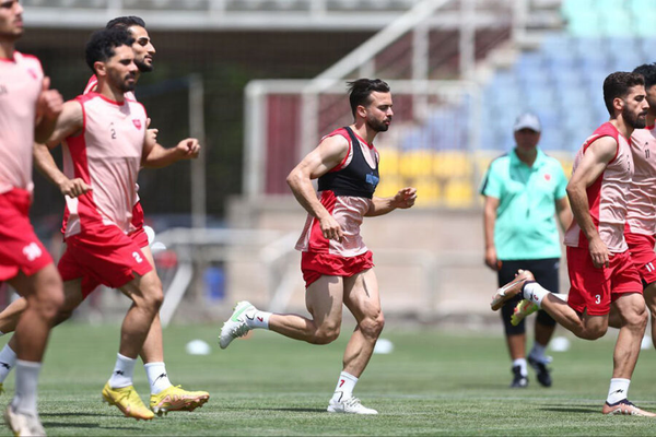 سروش رفیعی، تمرین پرسپولیس، پرسپولیس