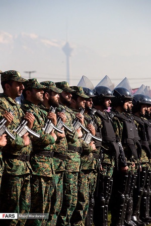 رزمایش اقتدار نوروزی پلیس تهران