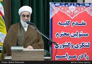 سخنرانی حجت الاسلام محمدی گلپایگانی رئیس دفتر مقام معظم رهبری در مراسم معارفه و تکریم روسای جدید و قدیم ستاد کل نیروهای مسلح