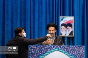 ایراد خطبه های نماز جمعه تهران  1 بهمن ۱۴۰۰ توسط حجت الاسلام سیدمحمد حسن ابوترابی فرد
