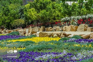 اردیبهشت در باغ گل های شیراز