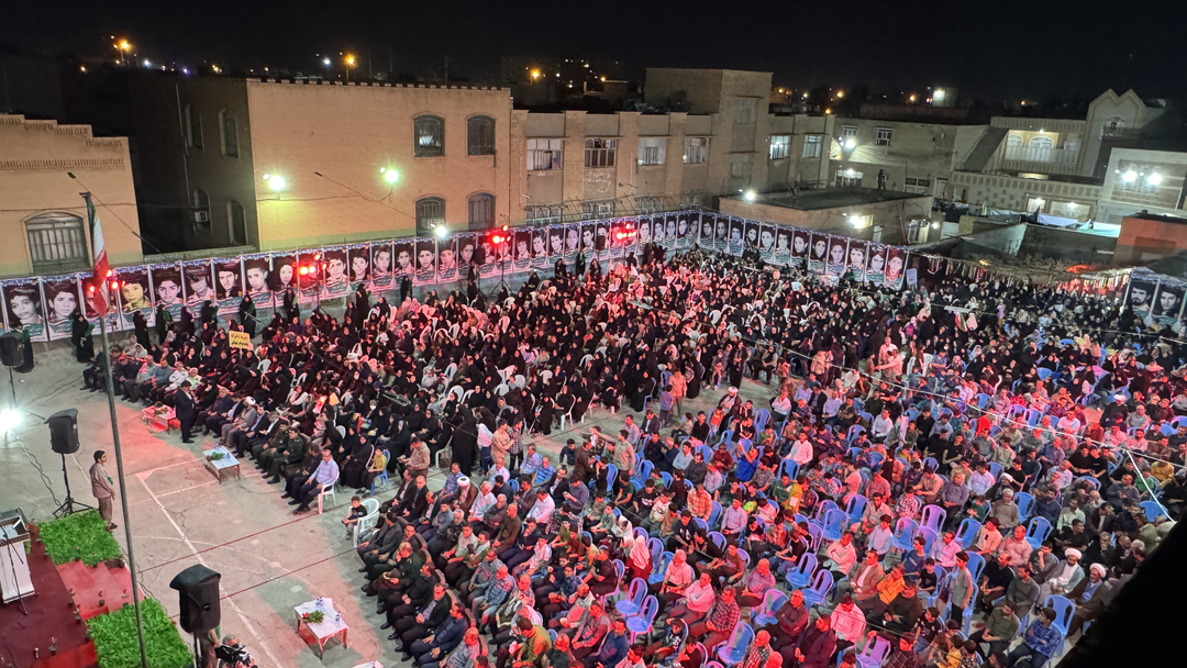 برگزاری چهل و سومین یادواره ۷۴ لاله گلگون کفن مدرسه شهید پیروز بهبهان