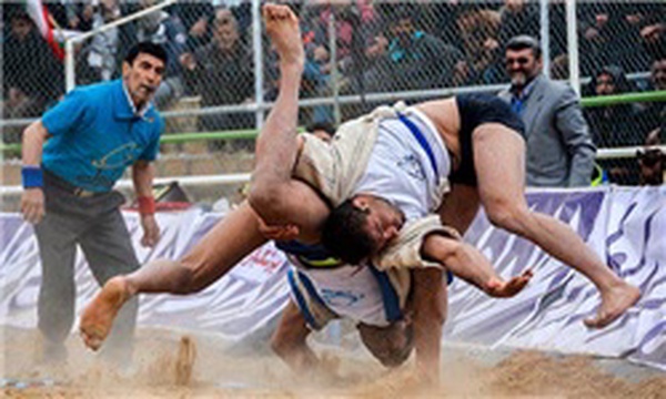 مسابقات کشوری کشتی با چوخه اسفراین