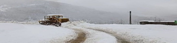 برف‌روبی در گیلان