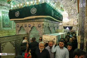تشییع لاله‌ها در بهشت حرم